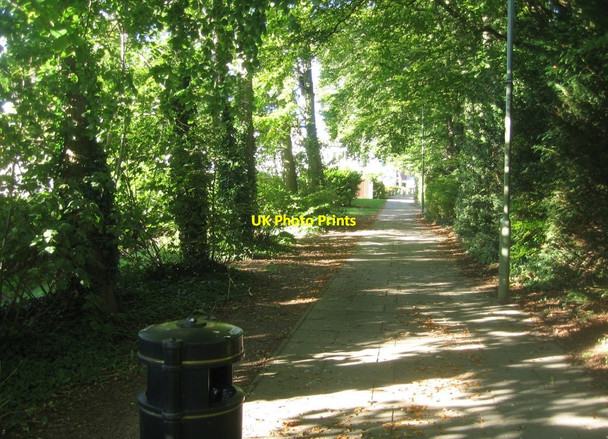 Photo 6"x4" Path north of Winklebury flats Basingstoke c2015
