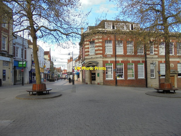 Photo 6"x4" Where traffic once drove Basingstoke c2016