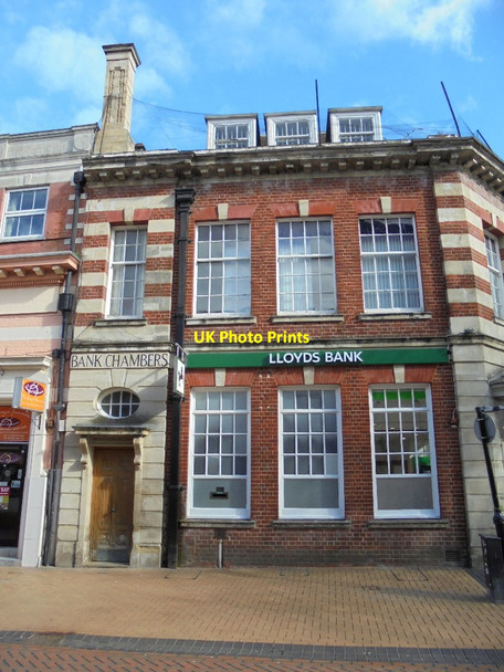 Photo 6"x4" Top of town banking Basingstoke c2016