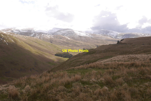 Photo 6"x4" Above the Devil's Beef Tub Annanhead Hill c2016