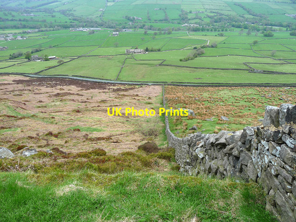 Photo 6"x4" View from Earl Crag (3) Lane Ends\/SD9843 c2013