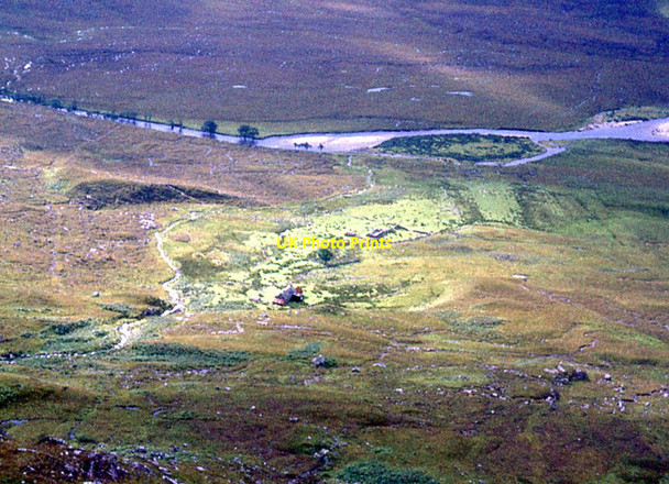 Photo 6"x4" Strath na Sealga at Shenavall Shenavall c1974