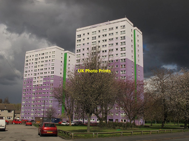 Photo 6"x4" Crescent Grange and Crescent Towers, Hunslet Moor Hunslet c2016