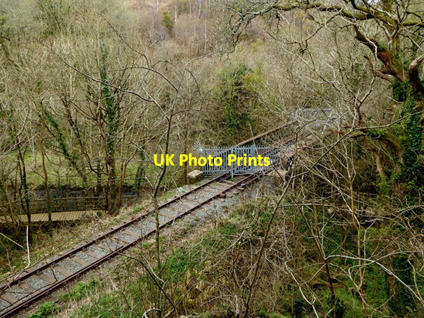 Photo 6"x4" Old railway bridge in the Dingle Llangefni c2016