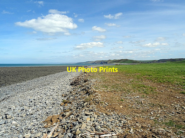Photo 6"x4" Betwixt the shore and the fields Llanon\/Llannon c2016
