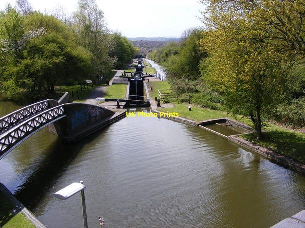 Photo 6"x4" View Down Nine Locks Brierley Hill\/SO9286 c2016