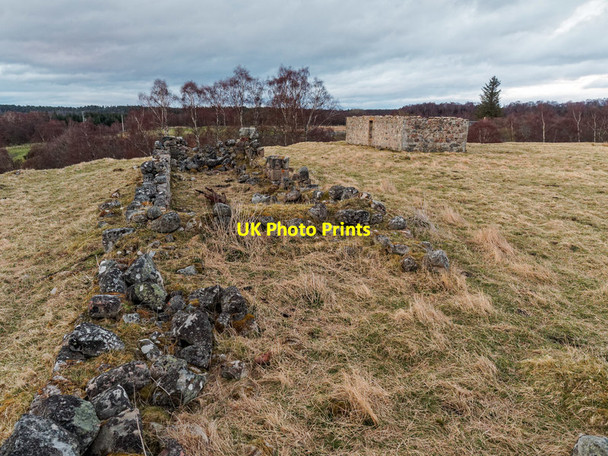 Photo 6"x4" Ruined buildings - Dunearn Dulsie c2016