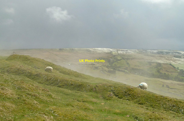 Photo 6"x4" Steam after the snow Dhustone c2016