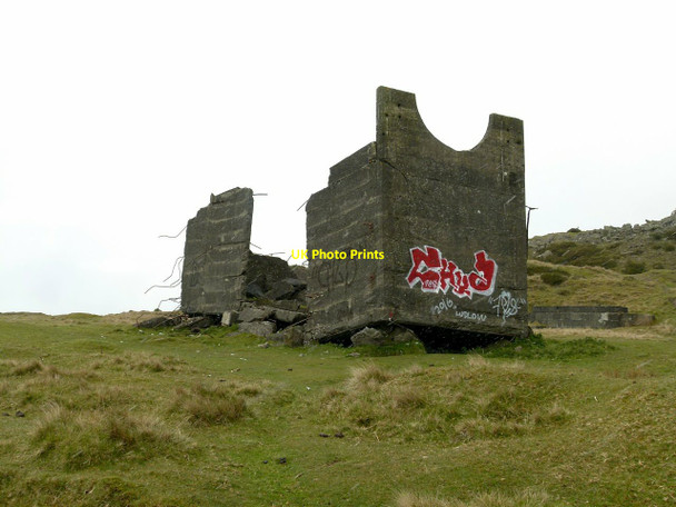 Photo 6"x4" Quarry ruin, Titterstone Clee Dhustone c2016