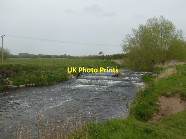 Photo 6"x4" Old weir on the River Idle Bolham\/SK7082 c2016