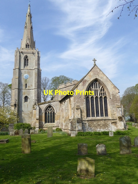Photo 6"x4" St Mary and the Holy Rood Church, Donington Donington\/TF2135 c2016