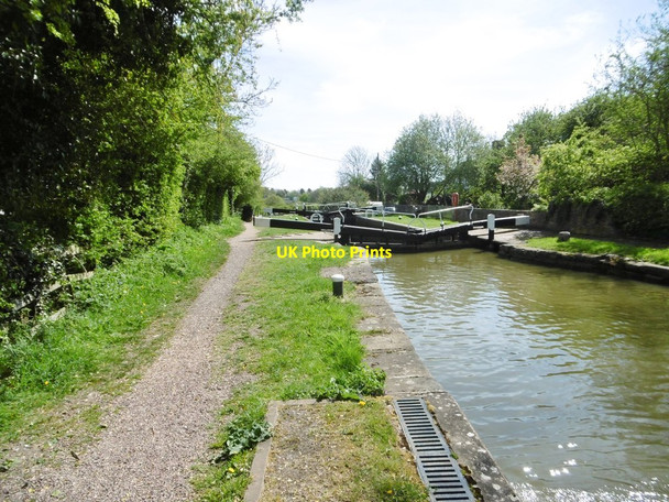 Photo 6"x4" Long Buckby, Lock No 8 Long Buckby Wharf c2016