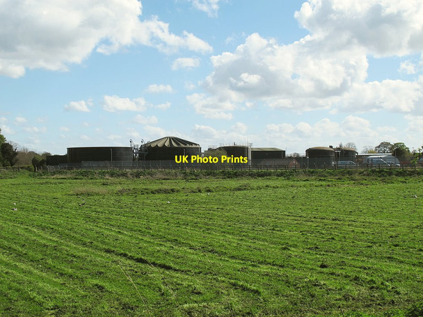 Photo 6"x4" Ripon Sewage Treatment Works Ripon c2016