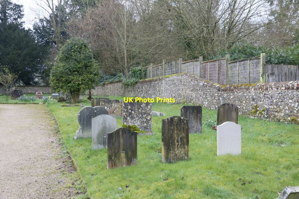 Photo 6"x4" Side near the Wall Ovington\/SU5631 c2016