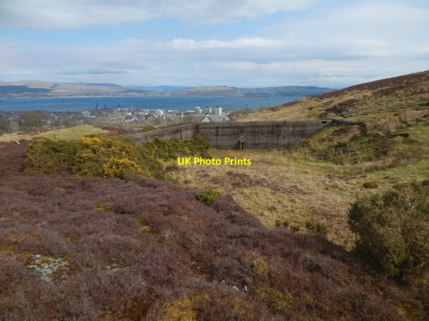 Photo 6"x4" Old reservoir Greenock\/NS2776 c2016