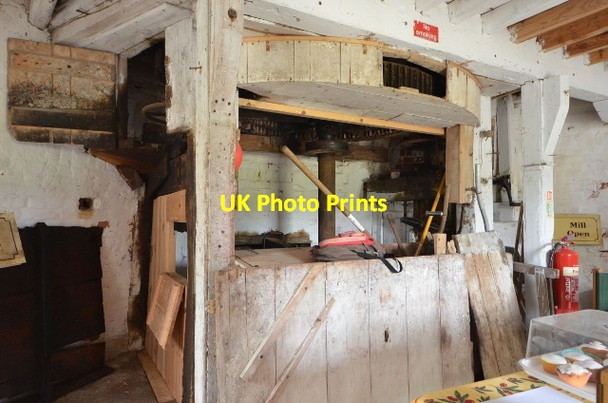 Photo 6"x4" Little Cressingham Wind\/Watermill - lower meal floor Little Cressingham c2016