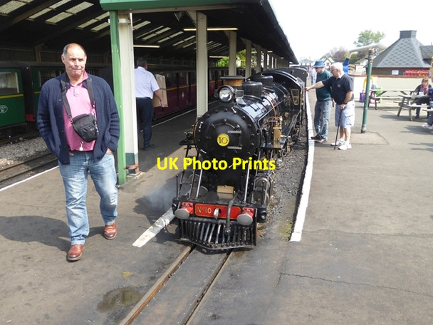 Photo 6"x4" Steam locomotive New Romney c2016