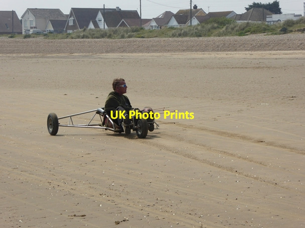 Photo 6"x4" Kite buggy at Greatstone-on-Sea New Romney c2016