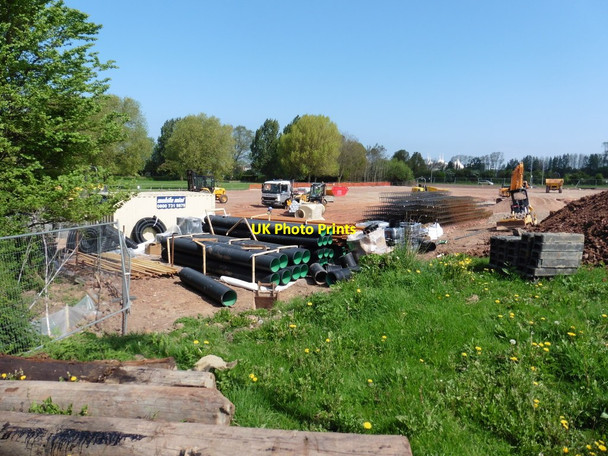 Photo 6"x4" Construction has begun on a new Premier Inn in Minehead Minehead c2016