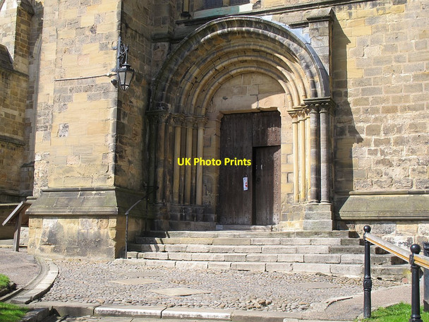 Photo 6"x4" South porch of Ripon Cathedral Ripon c2016