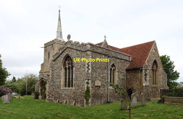 Photo 6"x4" St Mary & St John, Hinxton Hinxton c2016 P1