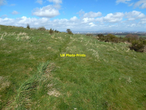 Photo 6"x4" Remnants of a path Barrhead c2016