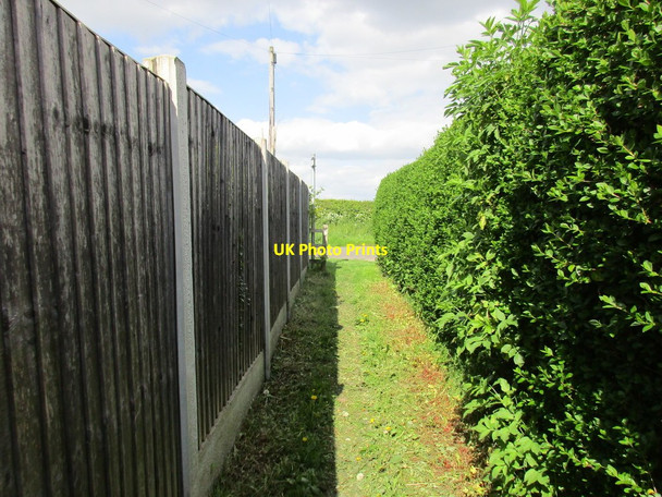 Photo 6"x4" Footpath approaching Mill Lane, Aslockton Aslockton c2016