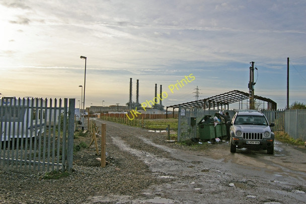 Photo 6"x4" Looking towards Brigg Power Station Brigg c2009