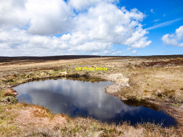 Photo 6"x4" Small Ponds, High Moor Burn Howe Rigg c2016