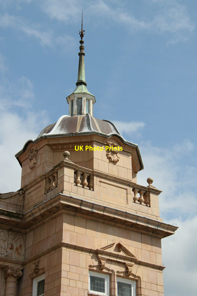 Photo 6"x4" Former bank building, Shepshed, cupola and spirelet Shepshed c2016