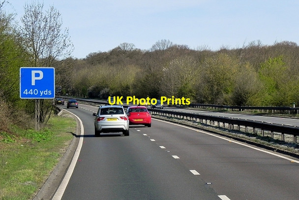 Photo 6"x4" A404 Northbound Marlow\/SU8586 c2015