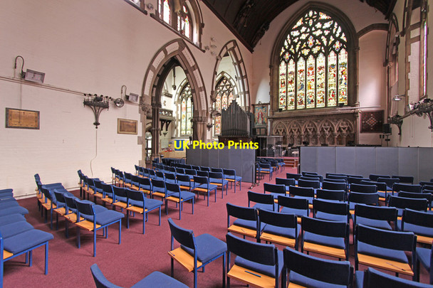 Photo 6"x4" Christ Church, Down Street, Mayfair - East end Westminster c2015