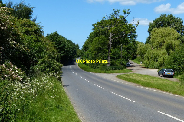 Photo 6"x4" Aynho Road towards Adderbury Walton Grounds c2015