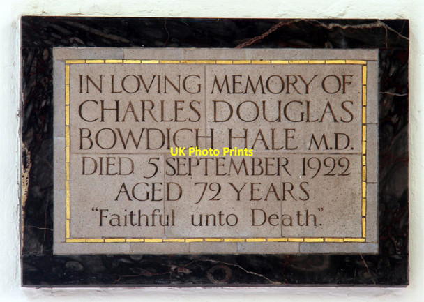 Photo 6"x4" St John the Evangelist, Hyde Park Crescent - Wall monument Westminster c2015