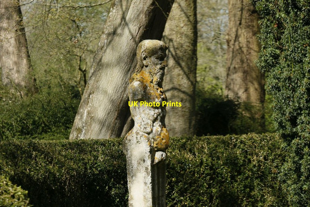 Photo 6"x4" Statue near the Pond Buscot c2015