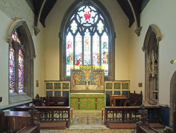 Photo 6"x4" Christ Church, Victoria Road - Sanctuary Kensington\/TQ2579 c2015