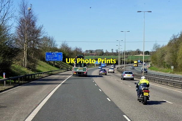 Photo 6"x4" Northbound M40 Cressex c2015