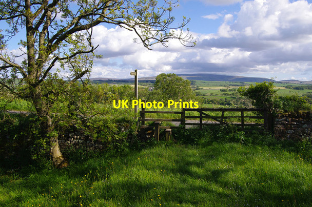 Photo 6"x4" Stile and gate near Banks Banks\/NY5664 c2015