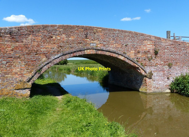 Photo 6"x4" Bridge 202: Single Bridge Upper Heyford\/SP4926 c2015