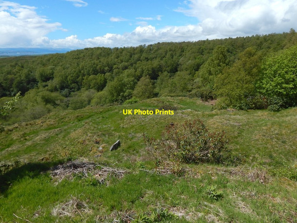 Photo 6"x4" View over quarry Bellsmyre c2015