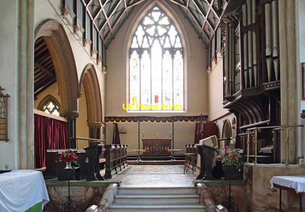 Photo 6"x4" St Peter, Belsize Square - Chancel Hampstead\/TQ2685 c2015
