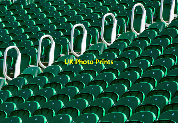 Photo 6"x4" Open air theatre seats, Scarborough Scarborough\/TA0388 c2015