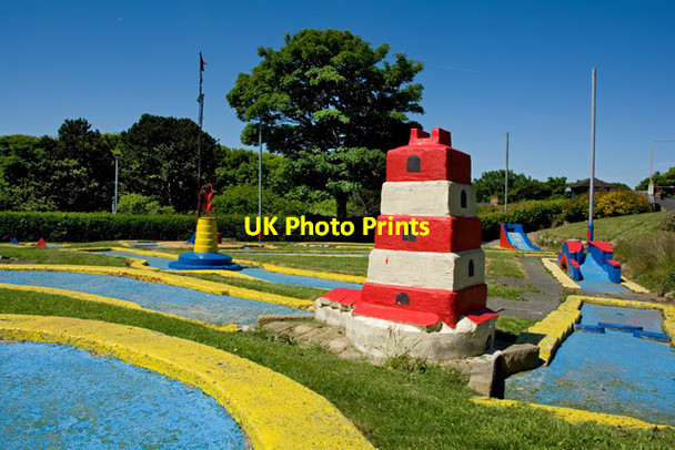 Photo 6"x4" Crazy golf, Scarborough Scarborough\/TA0388 c2015