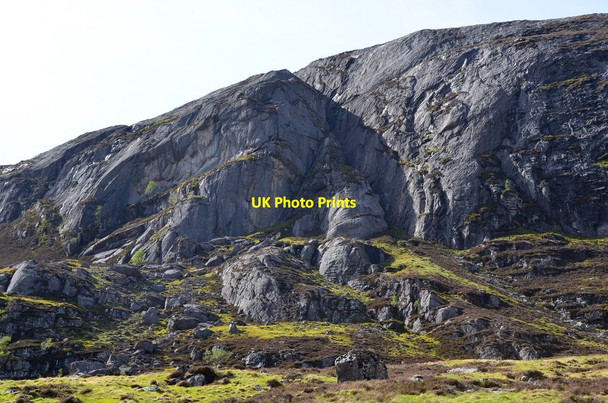 Photo 6"x4" Crags on Binnein Shuas (2) Torgulbin c2015