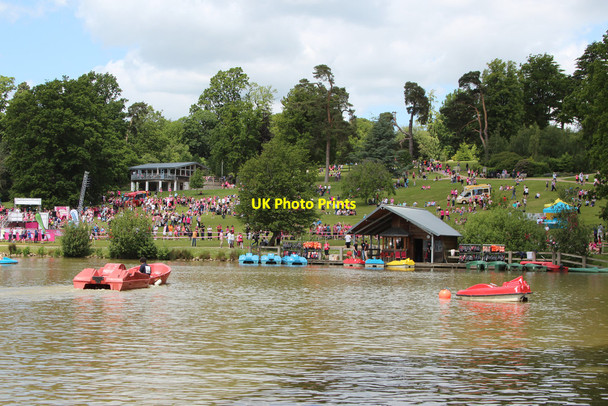 Photo 6"x4" Boathouse at Dunorlan Park Royal Tunbridge Wells c2015
