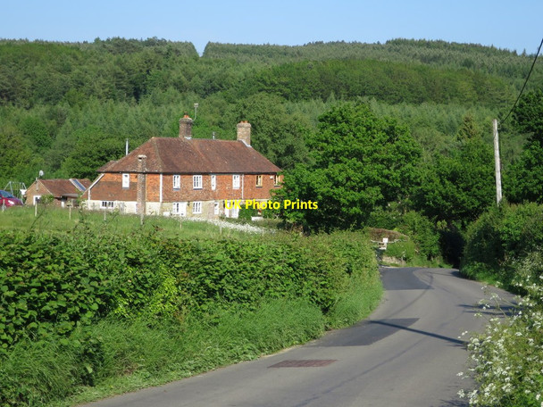 Photo 6"x4" Step Houses Cackle Street\/TQ6919 c2015