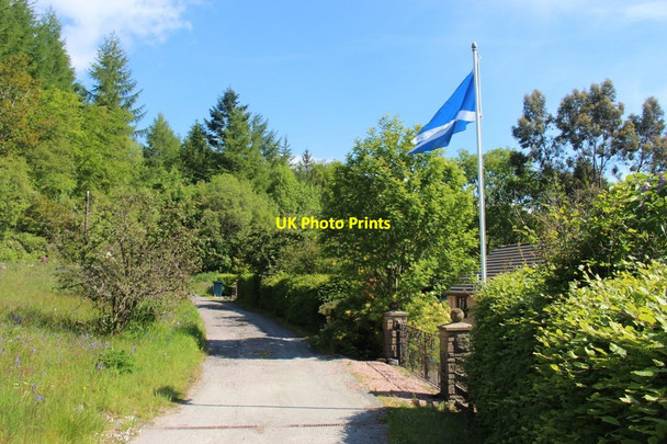 Photo 6"x4" Road to Drinliath at Cumlodden Cottage Sandhole\/NS0199 c2015