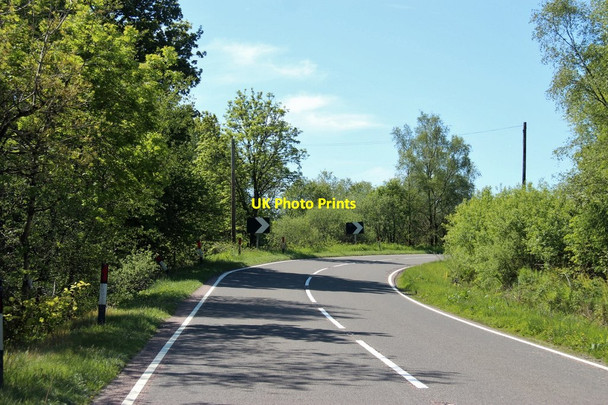 Photo 6"x4" Tight bend on the A83 Lochgair c2015