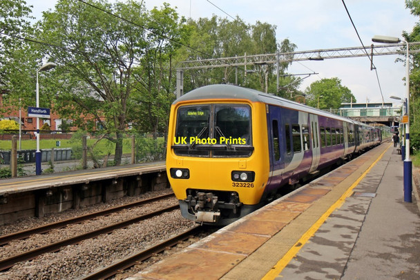 Photo 6"x4" Northern Rail Class 323, 323226, Handforth railway station Handforth c2015