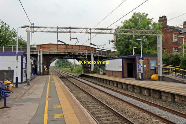 Photo 6"x4" A54 Station Road bridge, Holmes Chapel railway station Holmes Chapel c2015